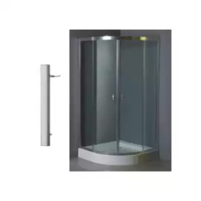 ตู้อาบน้ำเข้ามุมแบบสไลด์ RICCO RS9017