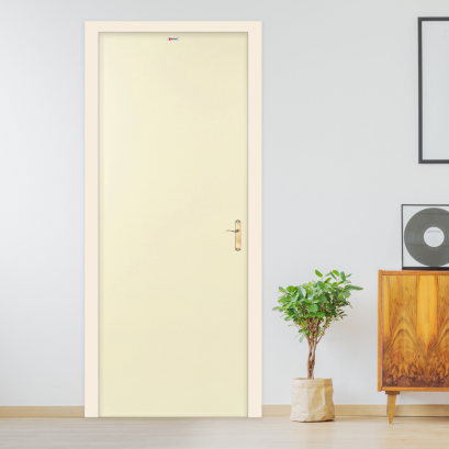 ประตู PVC บาธติค รุ่นบานเรียบเคลือบ BPC1