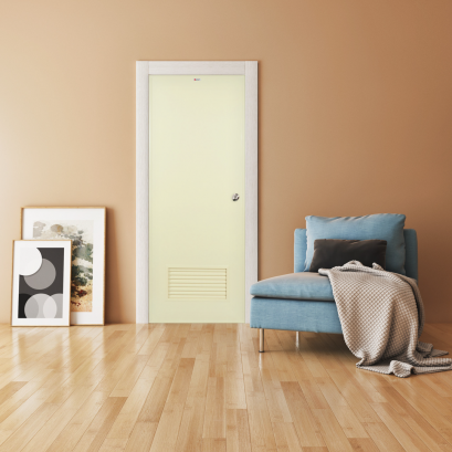 ประตู PVC บาธติค รุ่นบานเรียบเคลือบ BPC2