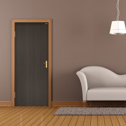 ประตู WPC รุ่นแผ่นเรียบ BWP01