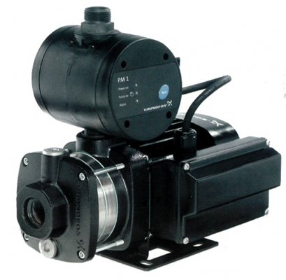 ปั๊มน้ำอัตโนมัติ แบบมีชุดควบคุมแรงดันอัตโนมัติ GRUNDFOS CMB-PM1