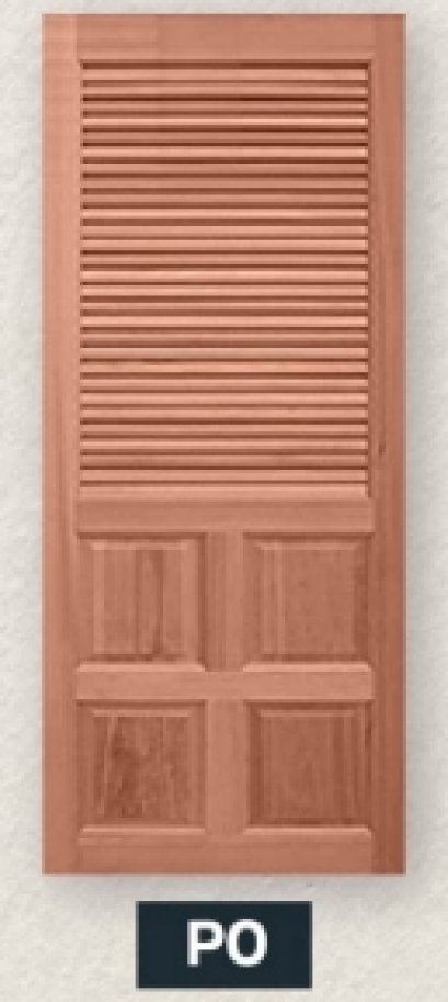 ประตูไม้จริง SIAM รุ่น CLASSSIC รหัส P0
