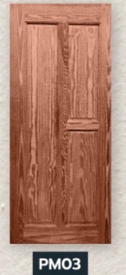 ประตูไม้จริง SIAM รุ่น MODERN รหัส PM03