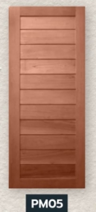 ประตูไม้จริง SIAM รุ่น MODERN รหัส PM05