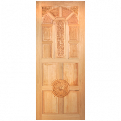 ประตูไม้สยาแดง บานเคโบตั๋น