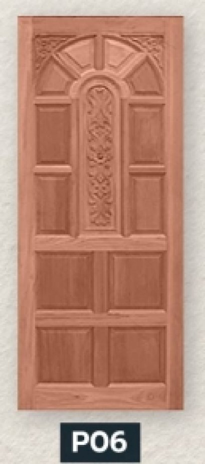 ประตูไม้จริง SIAM รุ่น CLASSSIC รหัส P06