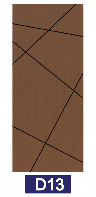 ประตูลามิเนต SMART หรือประตู HDF รุ่น SMART P รหัส D13