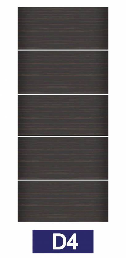 ประตูลามิเนต SMART หรือประตู HDF รุ่น SMART P รหัส D4