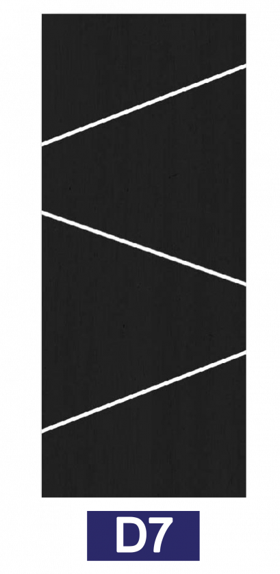 ประตูลามิเนต SMART หรือประตู HDF รุ่น SMART P รหัส D7