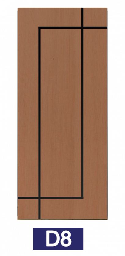 ประตูลามิเนต SMART หรือประตู HDF รุ่น SMART P รหัส D8