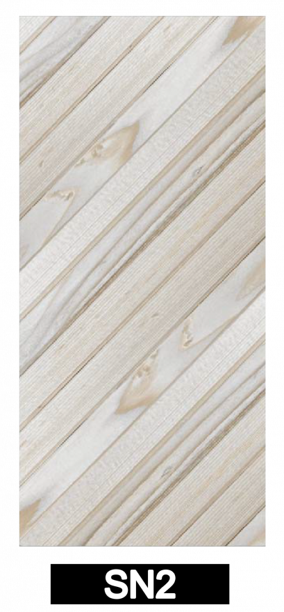 ประตูไม้ HYBRID หรือ ประตูไม้ HYBRID PLUS ไม้สน รหัส SN2