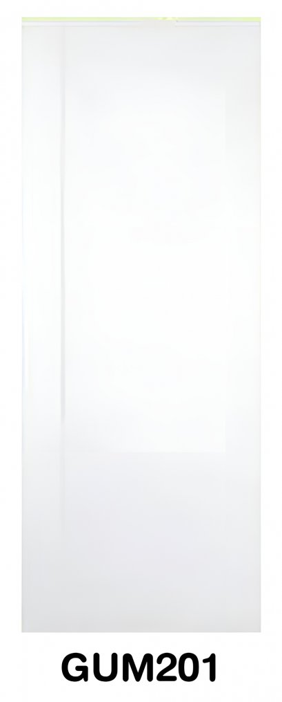 ประตู uPVC Green Plastwood เซาะร่อง สไตล์โมเดิร์น (Modern Series)  รุ่น GUM201