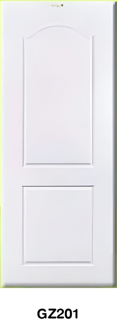 ประตู uPVC Green Plastwood ลายลูกฟักมาตรฐาน รุ่น GZ201