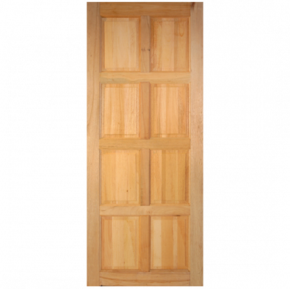 ประตูไม้สยาแดง บาน 8 ฟัก