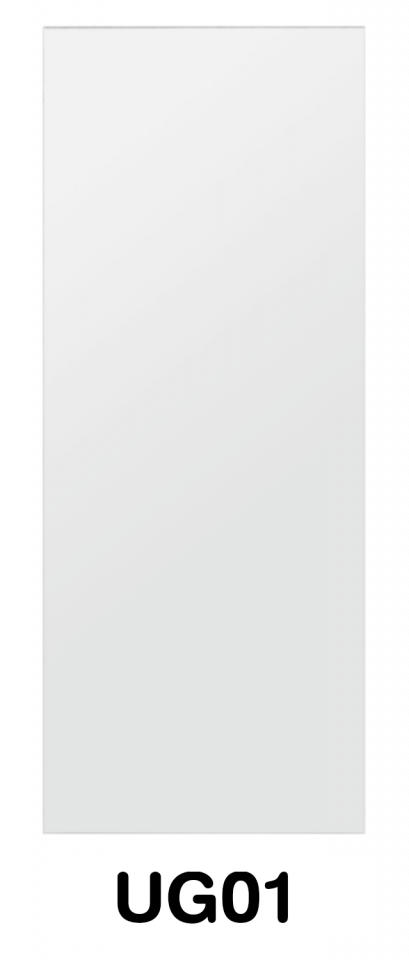 ประตู UPVC ภายนอก บานเรียบเซาะร่อง รหัส UG01