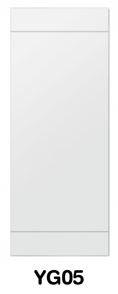 ประตู UPVC ภายใน บานเซาะร่อง รหัส YG05