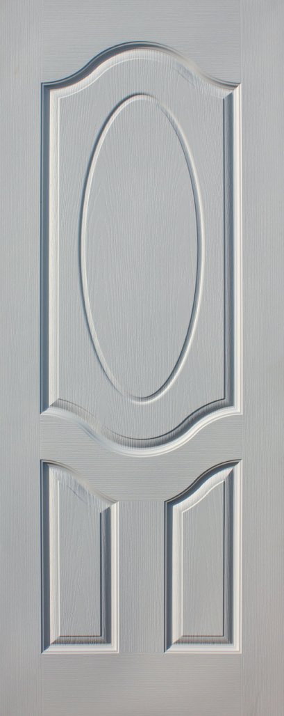 ประตูไม้ HDF บานลูกฟัก 2 ช่องโค้ง ขนาด 80x200 ซม.