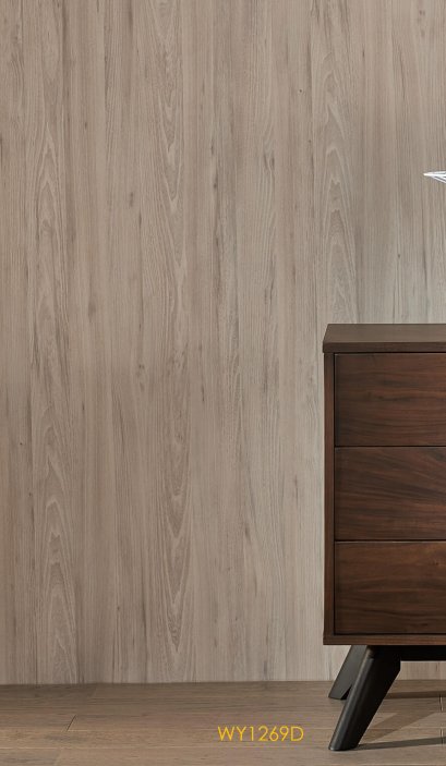 ประตูปิดผิวลามิเนตลายไม้ LT-WY1269D ขนาด 80x200 ซม.