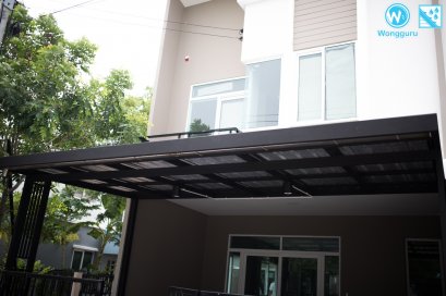 หลังคาเมทัลชีทบุฉนวนกันความร้อนพีอี (PE Foam) กับงานหลังคาโรงรถ