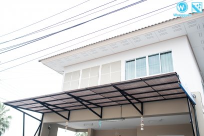 หลังคามินิโกลด์ (Mini Gold) กับงานหลังคาโรงรถโปร่งแสง