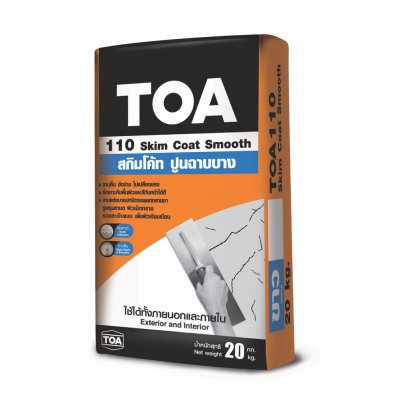 ปูนฉาบบาง TOA 110 Skim Cote Smooth
