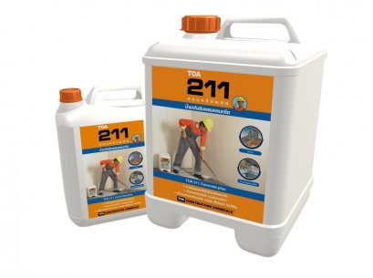 น้ำยากันซึมผสมคอนกรีต TOA 211 Concrete Plus