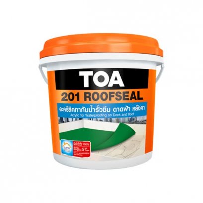 TOA 201 ROOFSEAL อะครีลิคทากันน้ำรั่วซึม ดาดฟ้า หลังคา