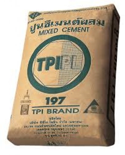 ปูนซีเมนต์ผสม ตราทีพีไอ 197 ถุง 50 กก.