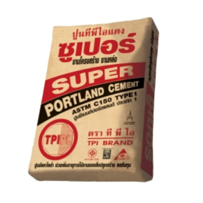 ปูนปอร์ตแลนด์ประเภท 1 ทีพีไอ แดงซูเปอร์ ถุง 40 กก.