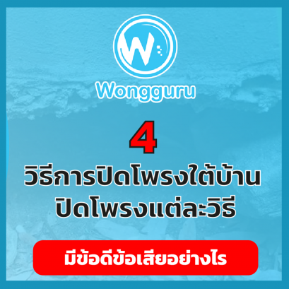4 วิธีการปิดโพรงใต้บ้าน ปิดโพรงแต่ละวิธีมีข้อดีข้อเสียอย่างไร
