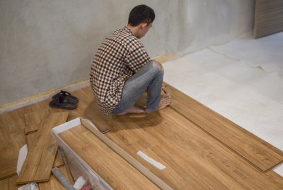 เทคนิคการปูพื้นไม้ลามิเนตความหนา 12 มม.