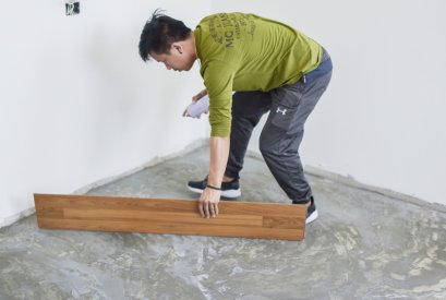 3 ขั้นตอนง่ายๆ ในการตรวจเช็คระดับพื้นก่อนปูพื้นไม้ลามิเนต