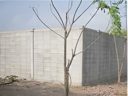 รั้วคอนกรีตสำเร็จรูป เสริมใยพลาสติก
