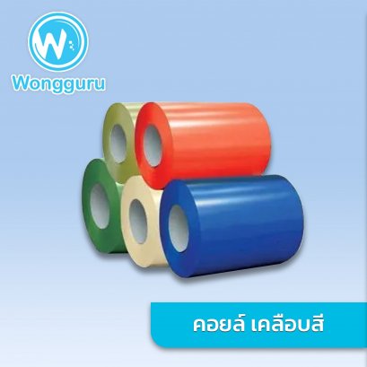 เหล็กคอยล์ เคลือบสี 0.27 มม.