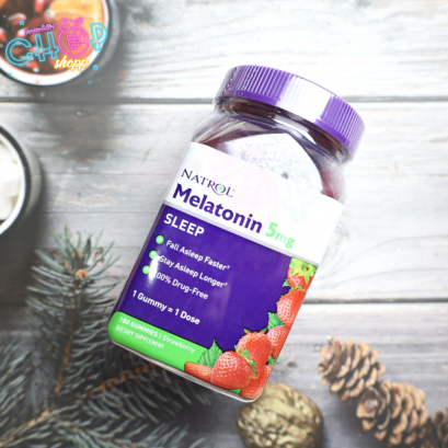 Natrol Gummies Melatonin 5 mg.