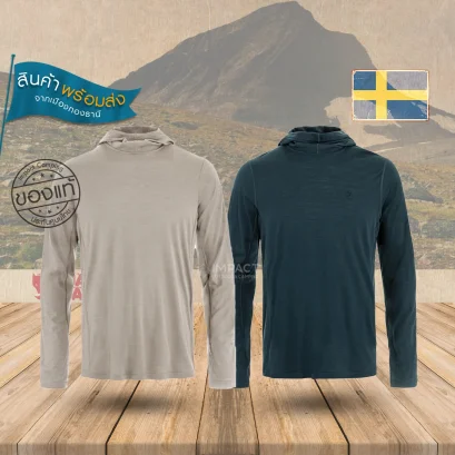 Fjallraven เสื้อฮู้ดผู้ชาย Abisko Wool Hoodie