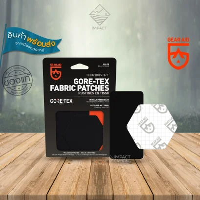 Gear Aid เทป6เหลี่ยม Tenacious Tape GORETEX® Hex Patches 2.5 Inch