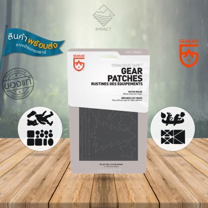 Gear Aid เทป Tenacious Tape Gear Patches Outdoors Black