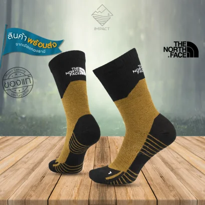 THE NORTH FACE ถุงเท้าเดินป่า HIKING CREW SOCK