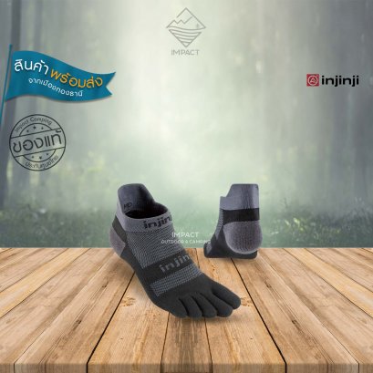 Injinji ถุงเท้าแยกนิ้ว Run Midweight No-Show