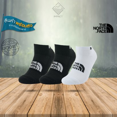 THE NORTH FACE ถุงเท้า TRAVEL 3 PAIRS-PACK