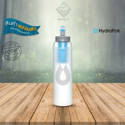 Hydrapak ขวดน้ำนิ่มพร้อมที่กรอง UltraFlask+ Filter Kit 500ml