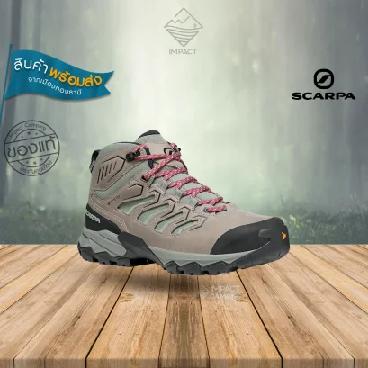 Scarpa รองเท้าเดินป่าผู้หญิง Moraine Mid GTX