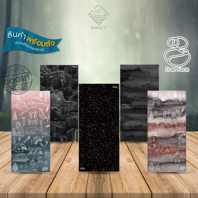 ผ้าบัฟเดินป่า ระบายอากาศ ผ้านิ่ม กันแดด UPF50+