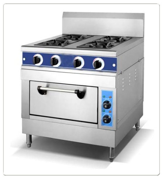 Gas Range with Electric Oven