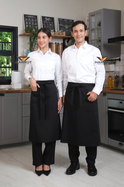 Black MASTER Long Apron (FSA0285)