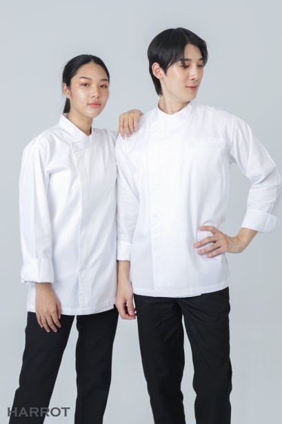 เสื้อเชฟ แอร์เฟลคซ์ สีขาว