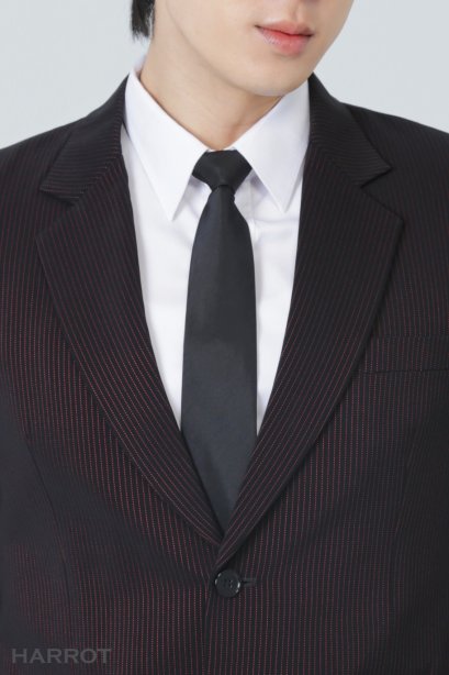 เนคไท สำเร็จรูป สีดำ