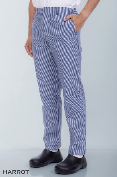 Stripes London Navy blue Chef Trouser (PAC0402)