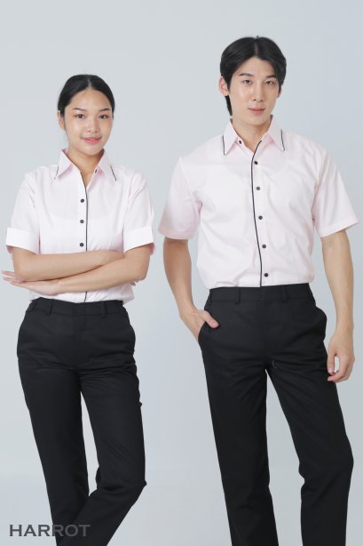Black-Pink Waiter &amp; Waitress shirt
